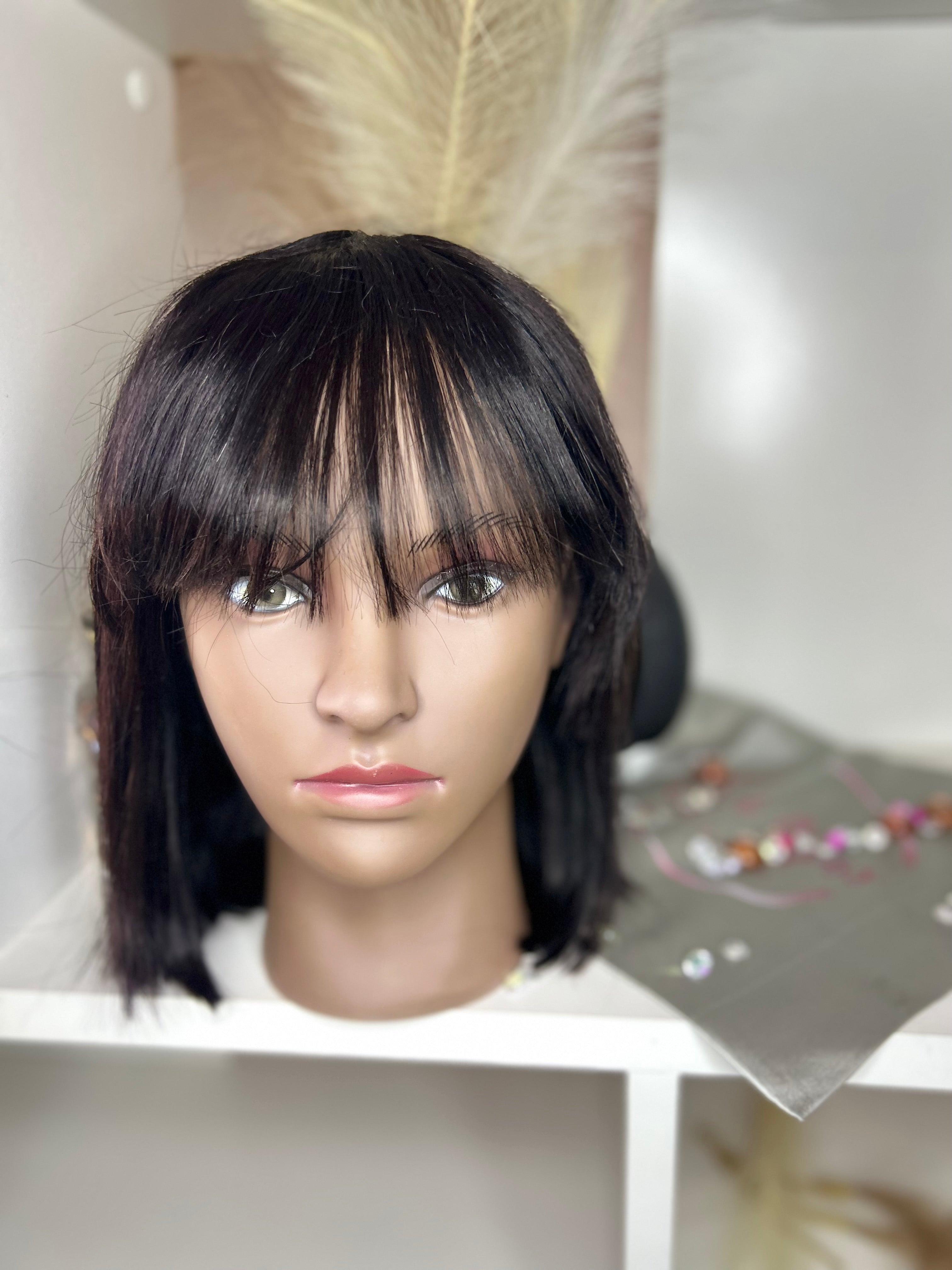 Christy Naturel - Perruque Femme Noire Lisse 12" | Lace Wig Naturelle HD